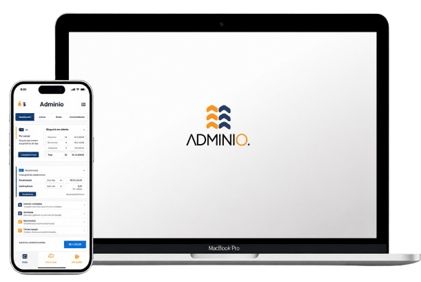 Dashboard de Adminio